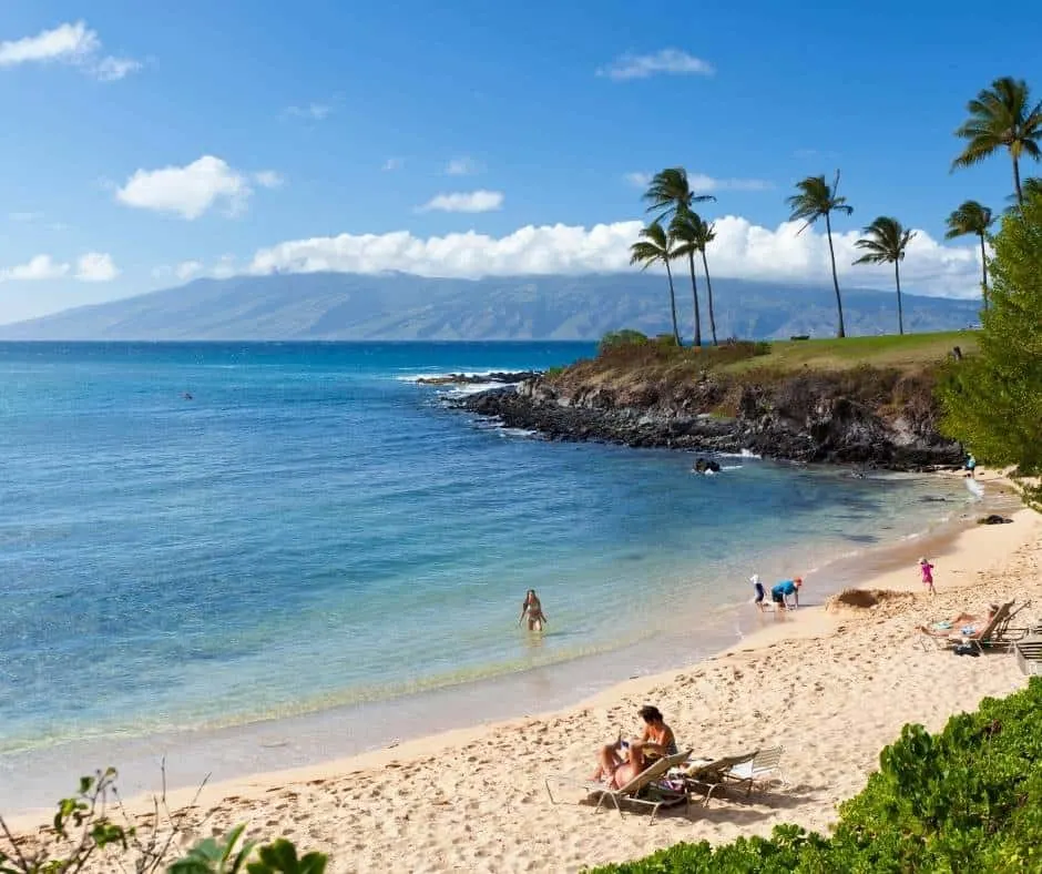 Kapulua Bay in Maui