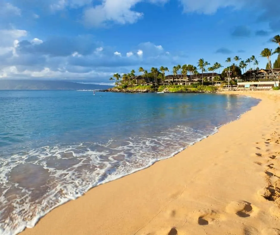 Napili Bay is a great beach for families in Maui