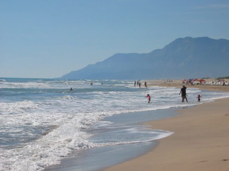 One of the best beaches in Santa Barbara is Sant Claus Beach