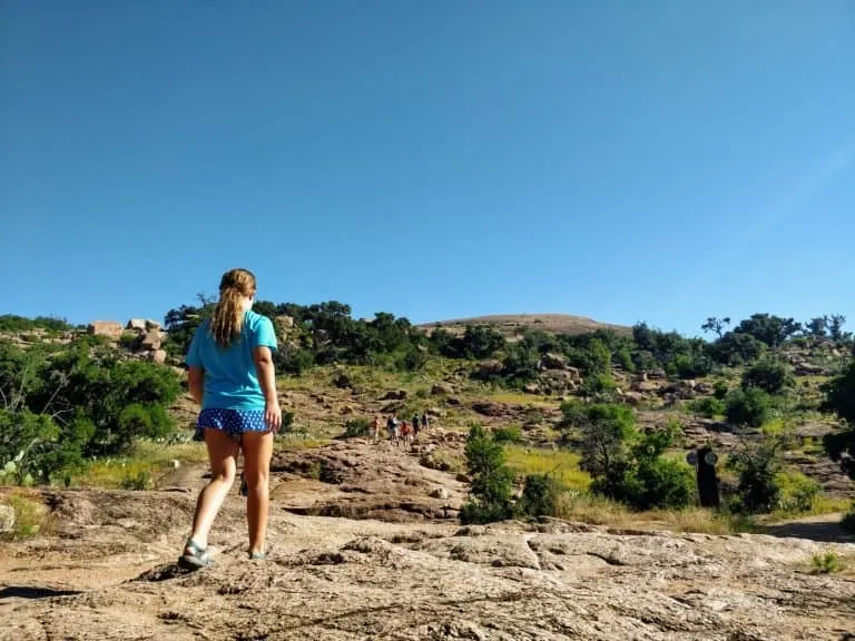 Enchanted Rock is a good place to visit on a Texas Hill Country Road Trip