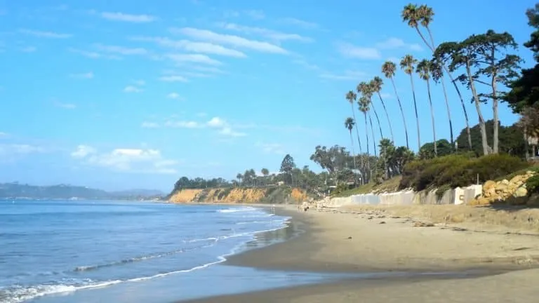 Butterfly Beach in Santa Barbara