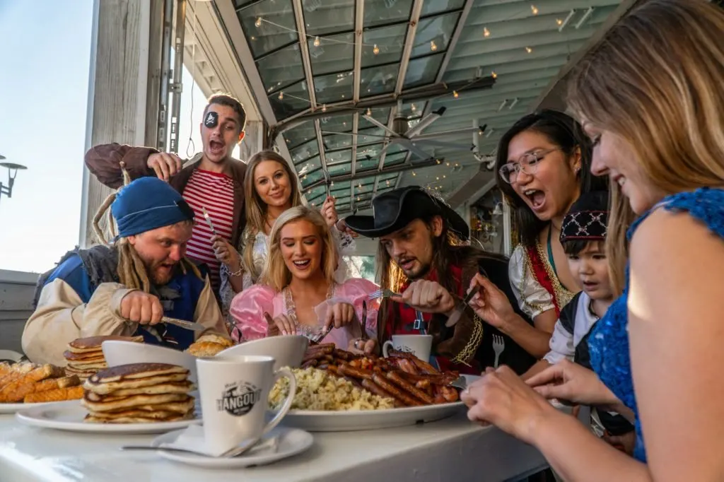 Pirate and Princess Breakfast at The Hangout in Gulf Shores, Alabama