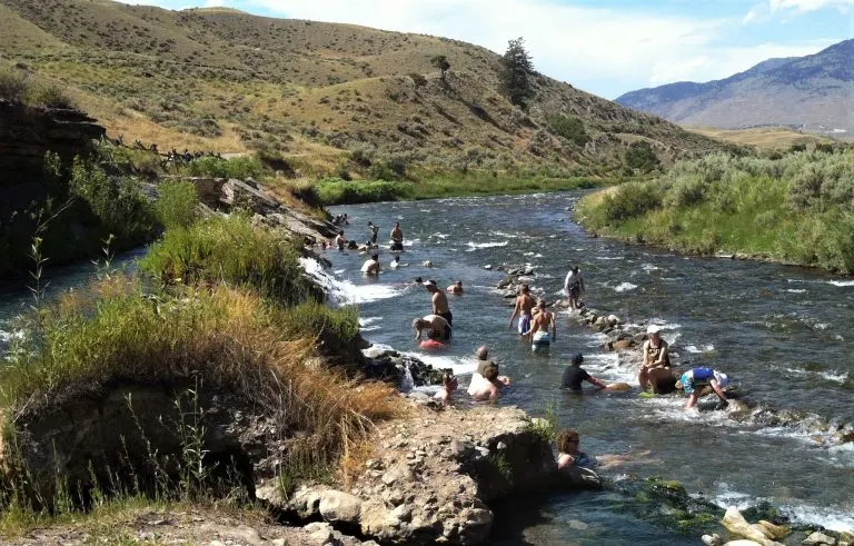 Boiling River Yellowstone