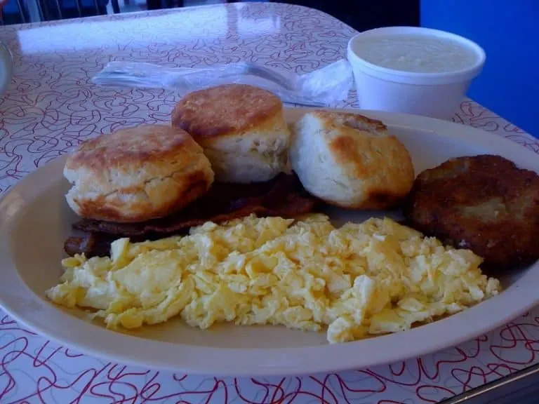 Southern breakfast in Memphis