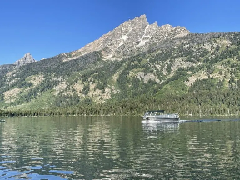 Jenny Lake Ferry in Grand Teton National Park