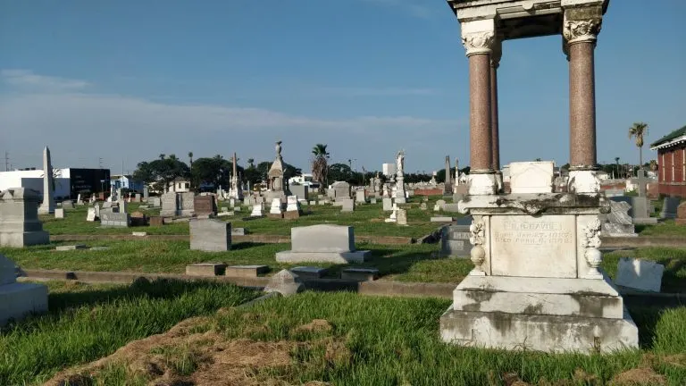 Cemetery in Galveston