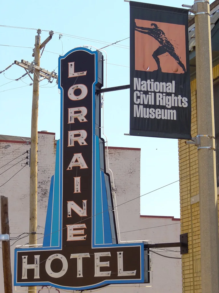 The National Civil Rights Museum in Memphis, Tennessee