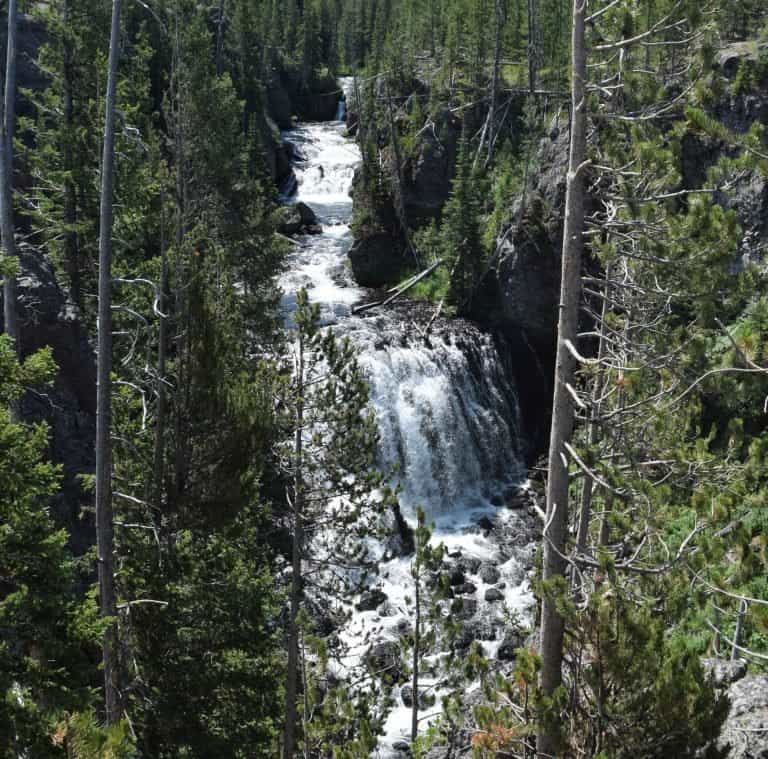 Yellowstone Waterfalls Kepler Cascades