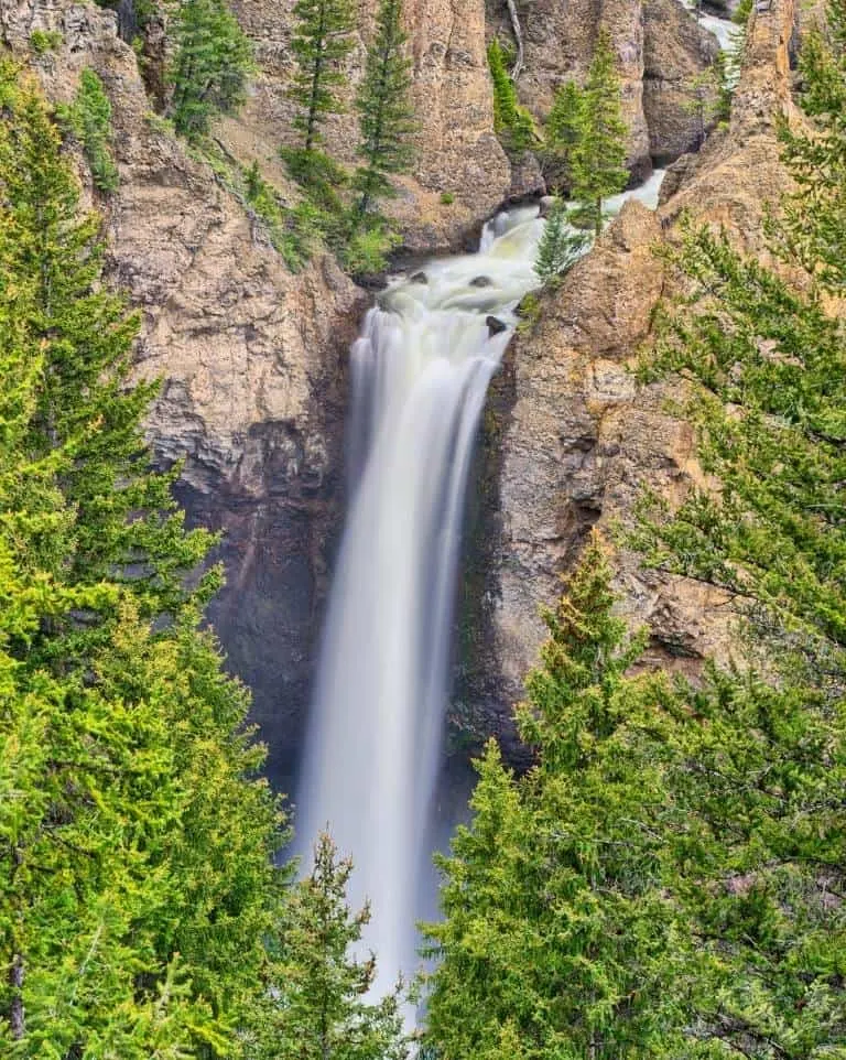 Tower Fall in Yellowstone