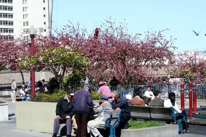 POrtsmouth Square in San Francisco