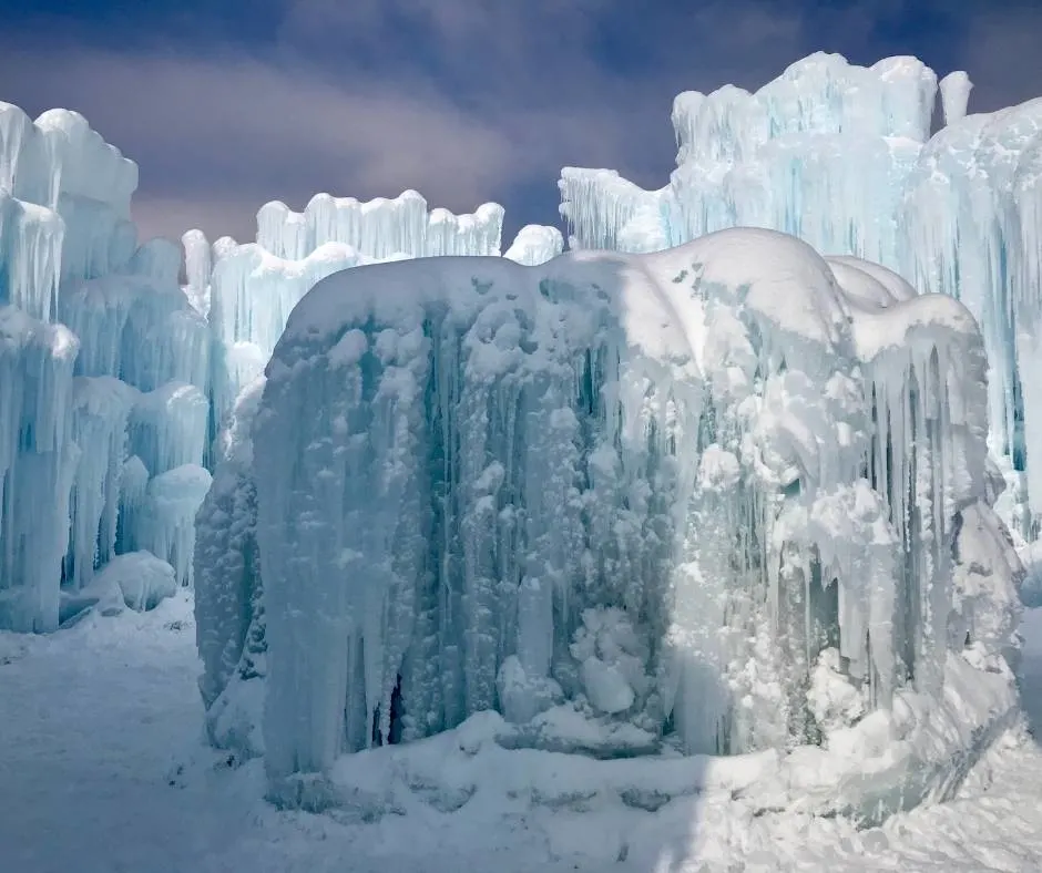 Minnesota Chrismtas Ice Castle