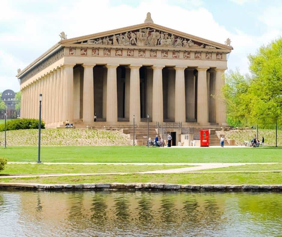 Visiting the Parthenon is one of the great things to do in Nashville with kids