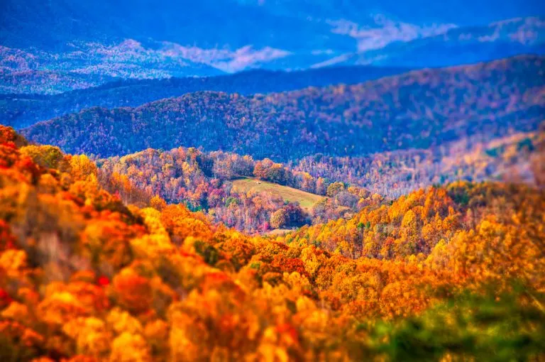 Beech Mountain is a great destination for North Carolina Fall Fioliage