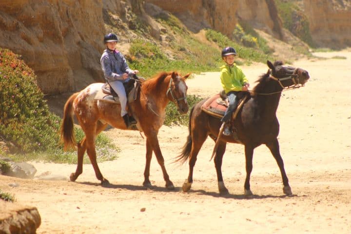 Horseback Riding at Sea Horse Ranch in Half Moon Bay.