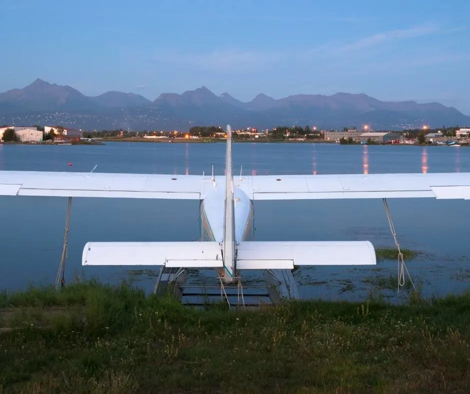 things to do in Anchorage with kids include seeing seaplanes