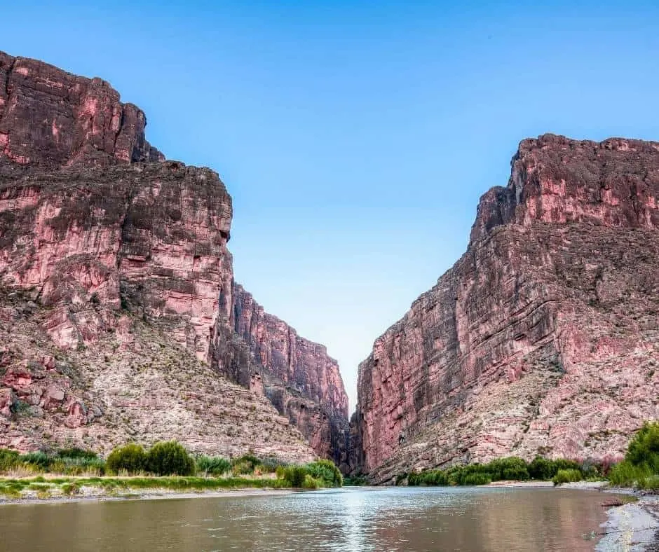 Big Bend National Park is a good warm winter vacation destination