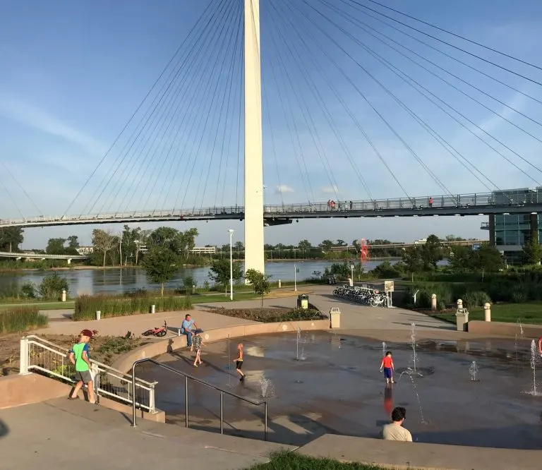 Bob Kerry Pedestrian Bridge in Omaha