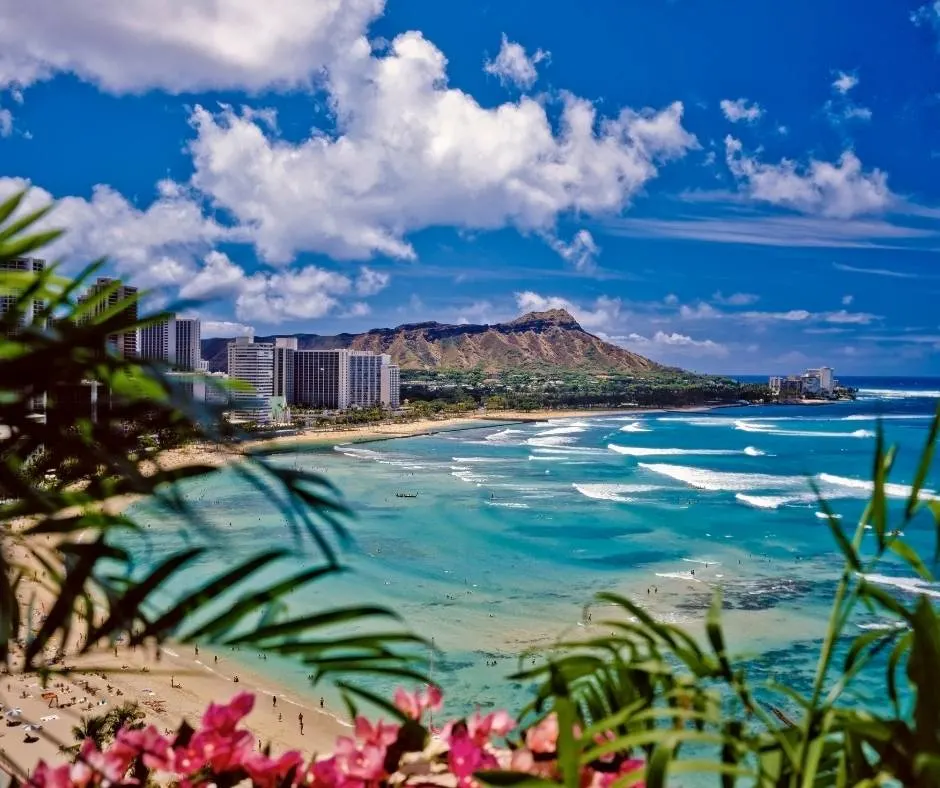 Waikiki Beach in Hawaii