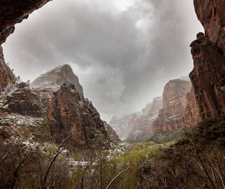 Zion in Winter - Your Guide to a Perfect Winter Visit to Zion National Park 2