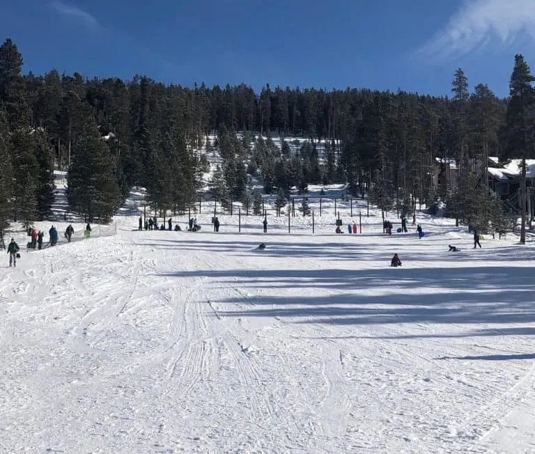 carter park sleding in Breckenridge