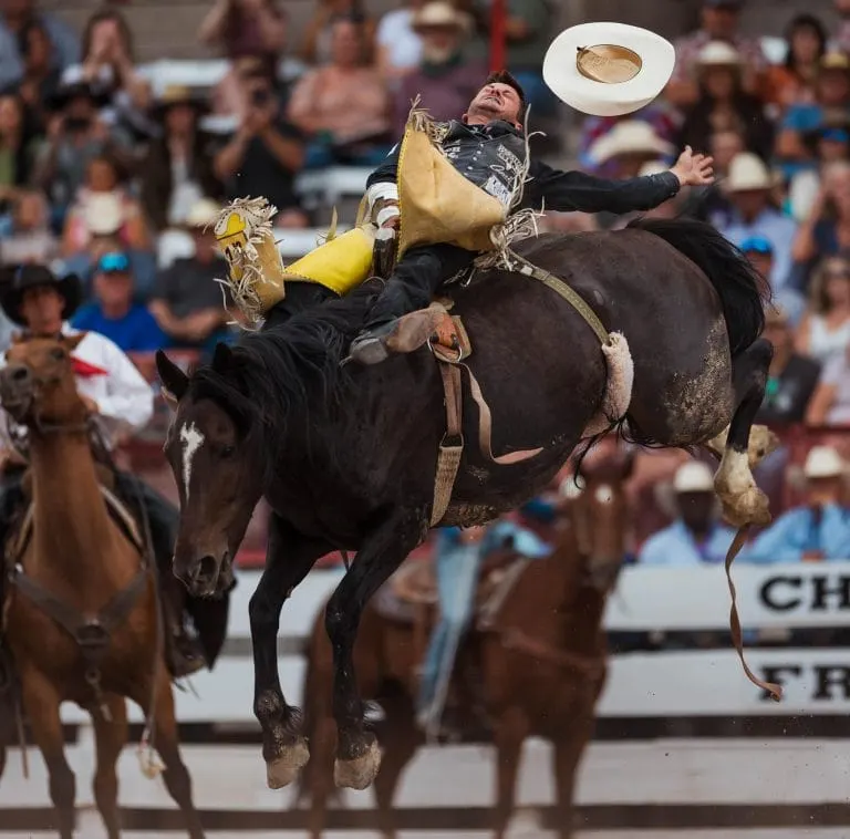 Wyoming Family Vacations- 17 Epic Things to do with Kids 14 Cheyeene Frontier Days Rodeo