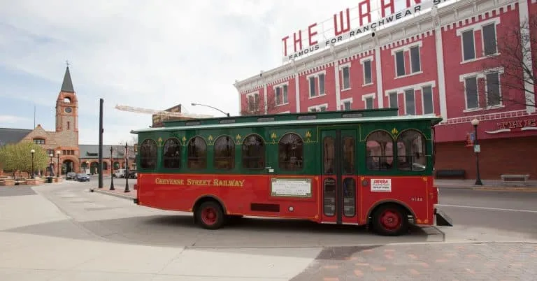 Wyoming Family Vacations- 17 Epic Things to do with Kids 6 Cheyenne Trolley