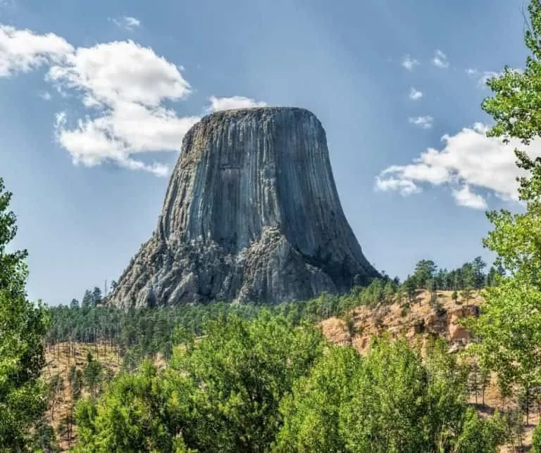 Wyoming Family Vacations- 17 Epic Things to do with Kids 7 Devils Tower National Monument