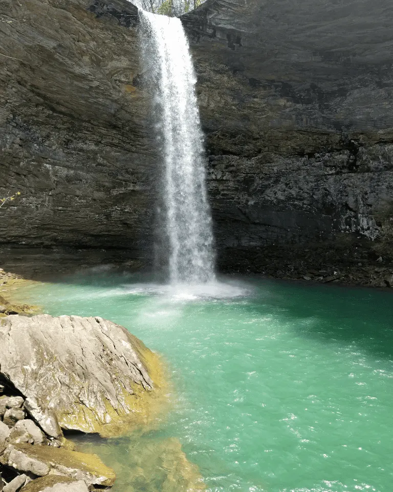 Tennessee Vacations for Families 2025- 50 Great Things to do in Tennessee with Kids 9 Ozone Falls