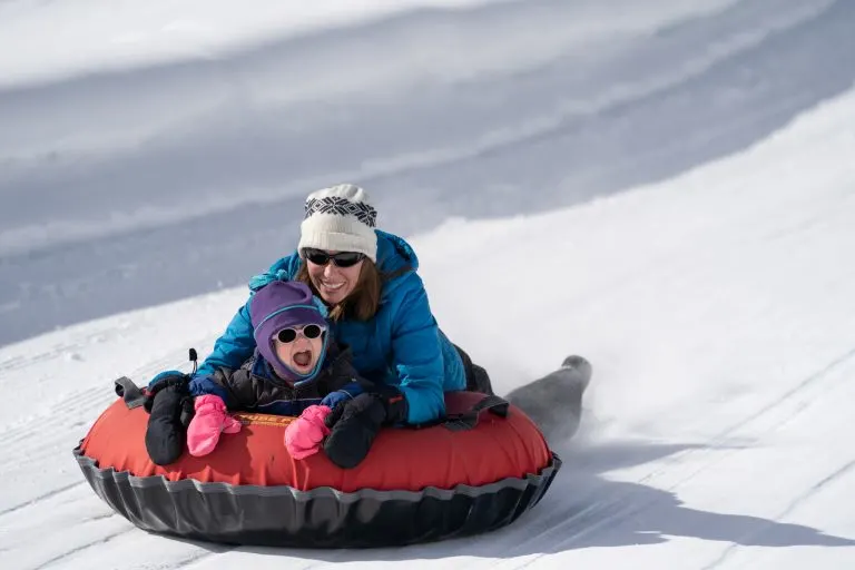 Herperus tubing hill in Colorado