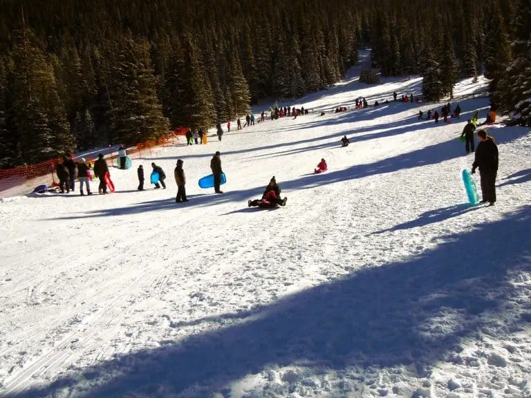 Rocky Mountain National Park Sledding