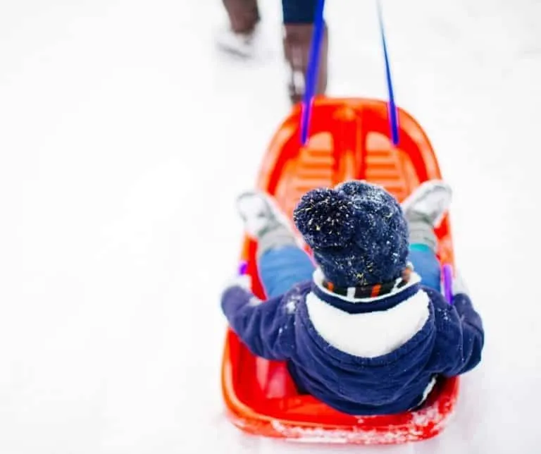 Runway Sledding Hill is a popular place to sled in Breckenridge