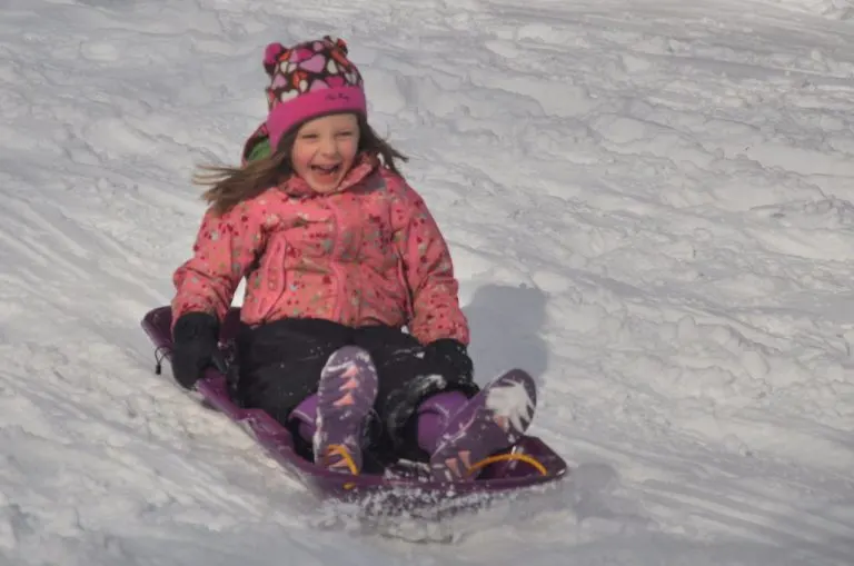 Sledding is fun in Colorado Springs