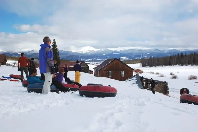 Snow Tubing in Colorado at Snow Mountain Ranch