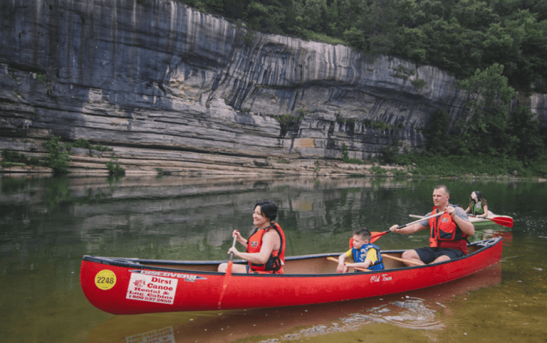 Canoeing on Buffalo National River