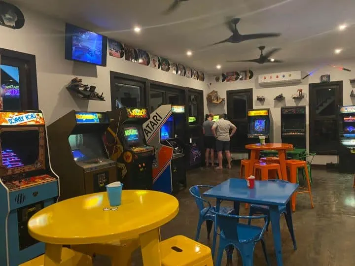 Barcade in San Pedro Belize