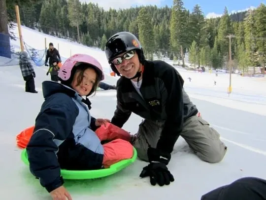 Granlibakken snow tubing