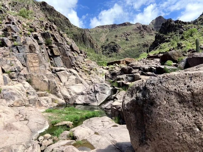 Hierolglyphics in the Superstition Mountians near Mesa