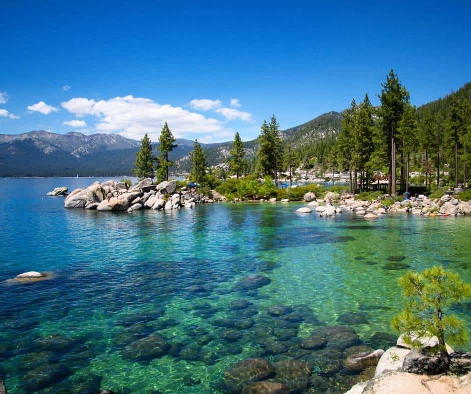 Things to do in North Lake Tahoe include visiting Sand Harbor