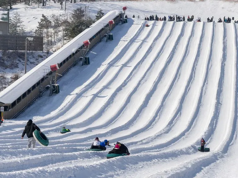 Whitetail Resort in Pennsylvani has snow tubing