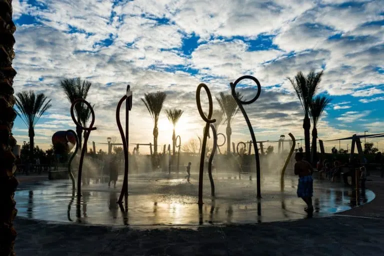 Splashpad at Riverview Park