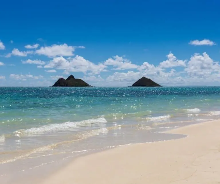 Kailua Beach is one of the best beaches in Oahu for kids