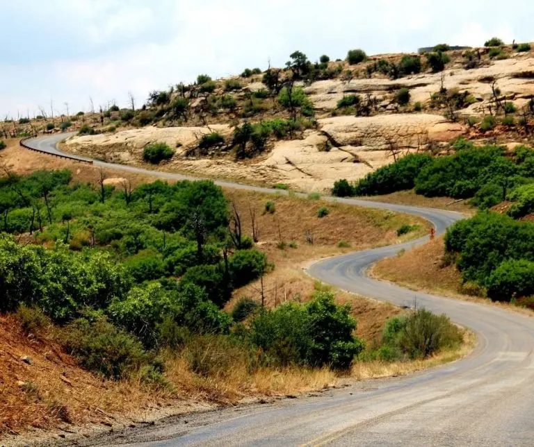 road to Mesa Verde National Park