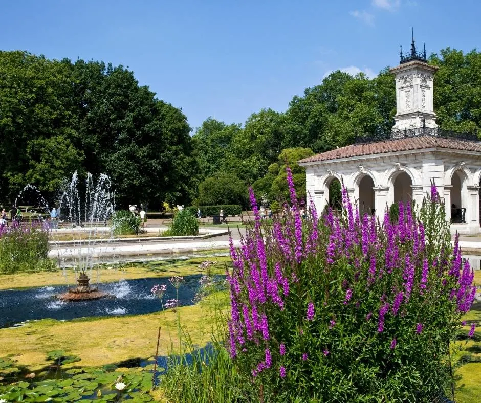 Kensington Gardens in London