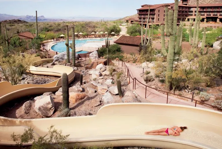 Ritz Carlton Dove Mountain waterslide