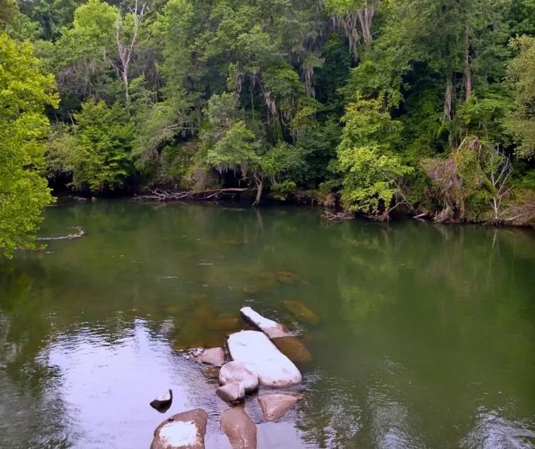 Saluda River in South Carolina