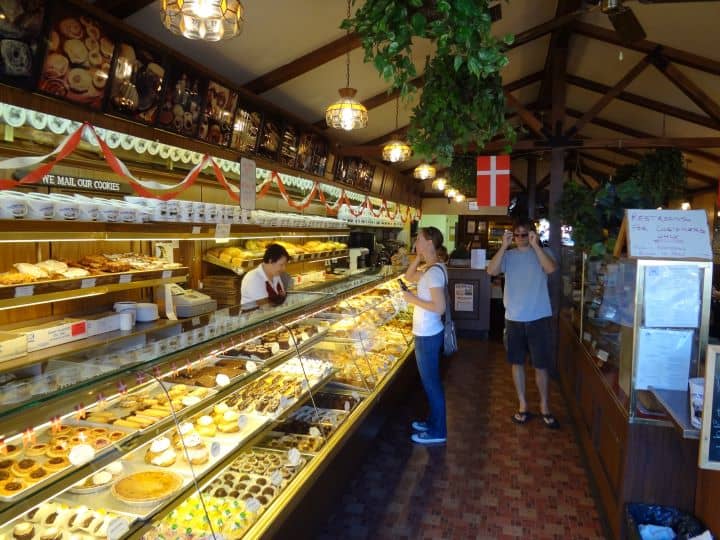 Things to do in Solvang with family include eating lots of pastries!
