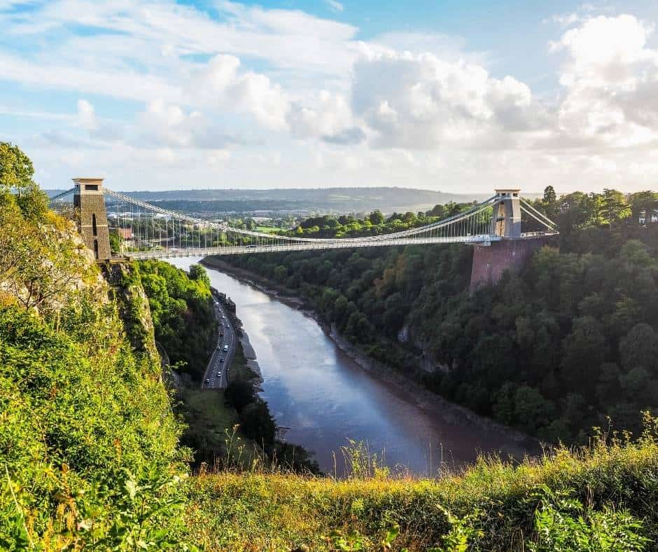 Clifton Suspension Bridge is one of the things to do in Bristol