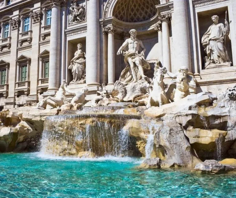You must visit the Trevi Fountain when visiting Rome with Kids