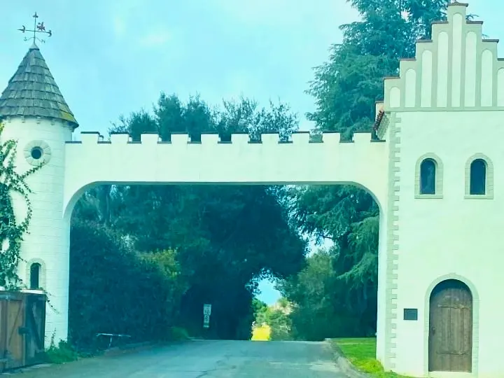 Entrance to Hans Christian Andersen Park in Solvang