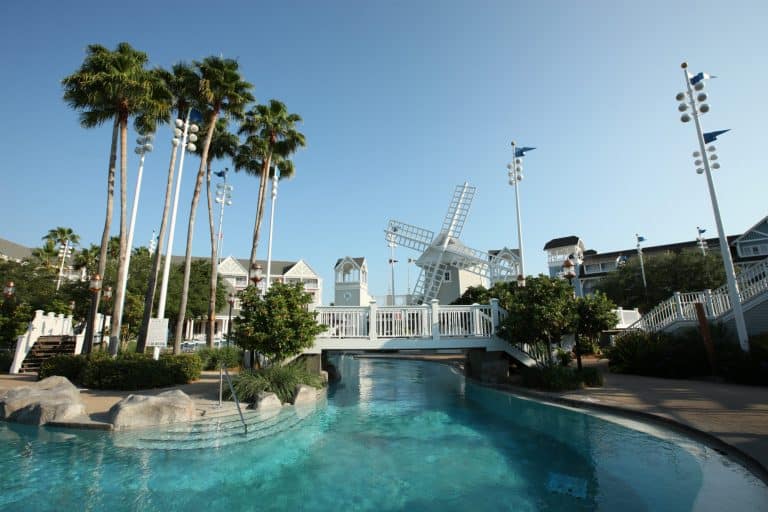 Pool at Disney's Beach Club Resort is one of the best hotel pools in Orlando